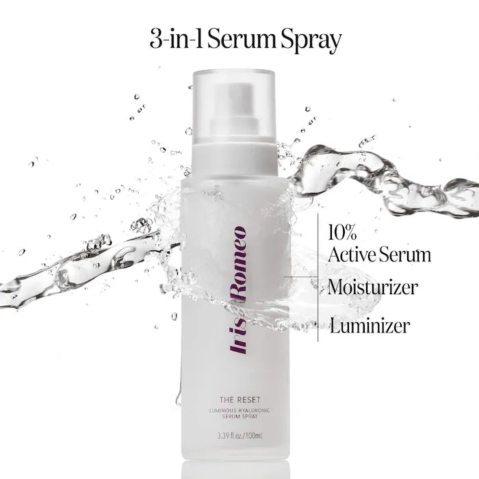 The Reset Luminous Hyaluronic Acid & Niacinamide Serum Spray