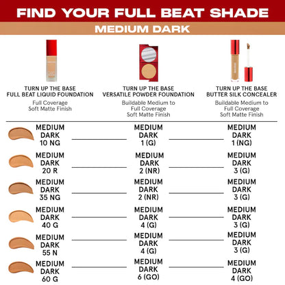 Turn Up the Base Full Beat Waterproof Liquid Foundation