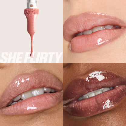 Faux Filler Shiny Non-Sticky Lip Gloss
