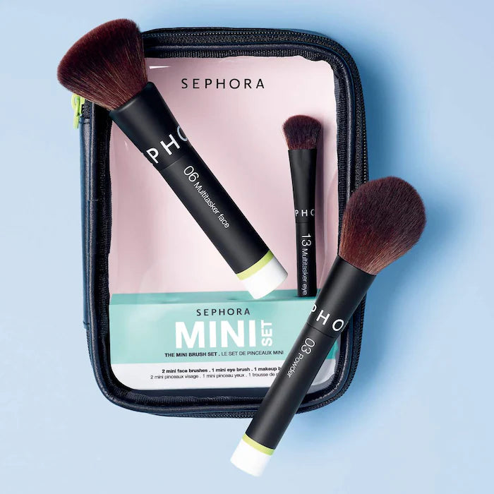 Mini Face and Eye Brush Set