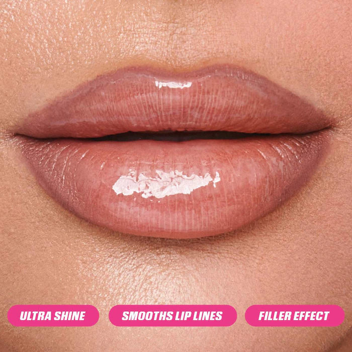 Faux Filler Shiny Non-Sticky Lip Gloss
