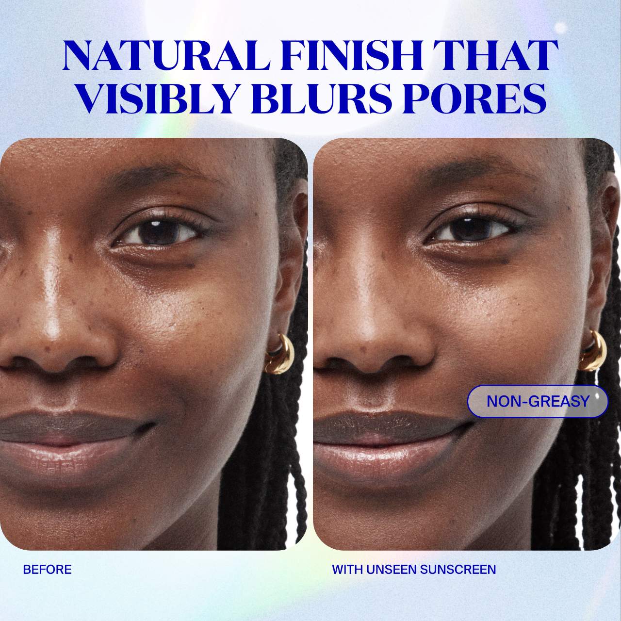 Mini Unseen Sunscreen SPF 50 Invisible Sun Protection for Fac