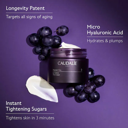 Premier Cru Anti Aging Cream Moisturizer with Hyaluronic Acid