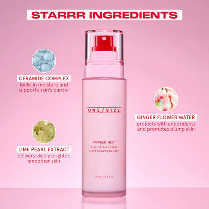 Powder Melt Glass Setting Spray