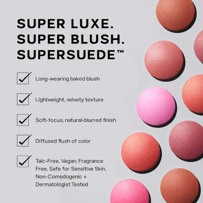 SuperSuede Talc-Free Powder Blush