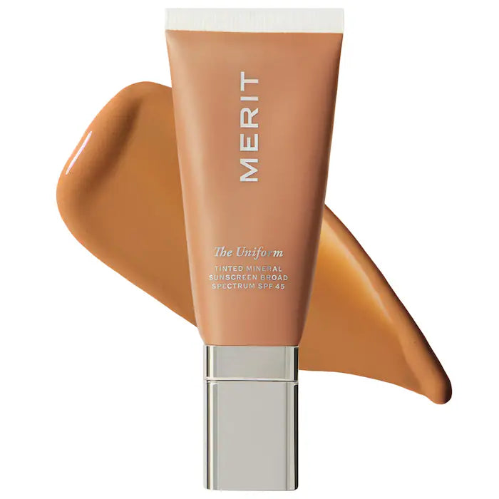 The Uniform Tinted Mineral Sunscreen Broad Spectrum SPF 45