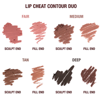 Super Nudes Lip Cheat Contour Duo Lip Liner