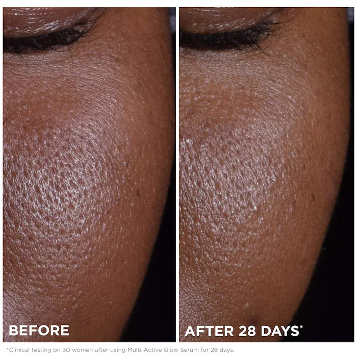 Multi-Active Brightening Glow Serum with Vitamin C + AHA