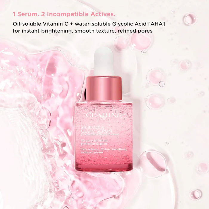 Multi-Active Brightening Glow Serum with Vitamin C + AHA