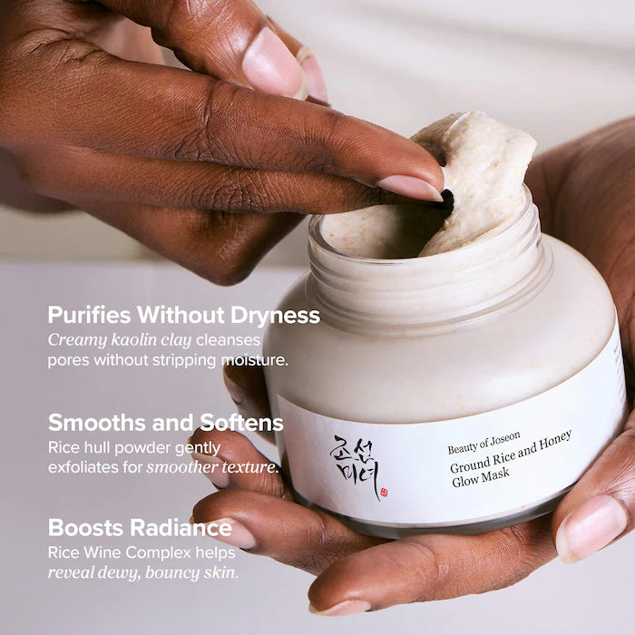 Ground Rice and Honey Glow Mask