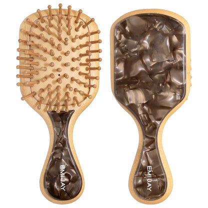 Mini Paddle Hair Brush in Toasted Sugar