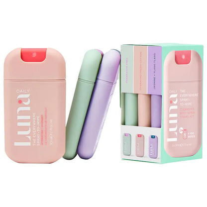 The Everywhere Spray-to-Wipe Mini Trio Holiday Set