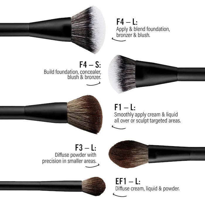 Mario's Essential Cosmetic Brush Set