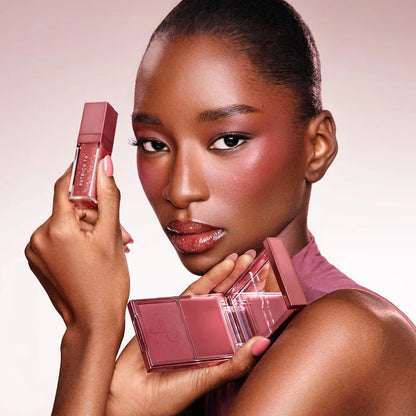 Patrick's Glow and Gloss Set: Major Headlines Blush Duo and Lip Gloss Makeup Gift Set