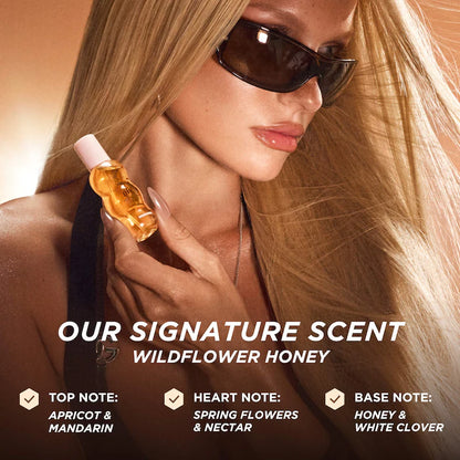 Glow All The Way Hair and Lip Gift Set