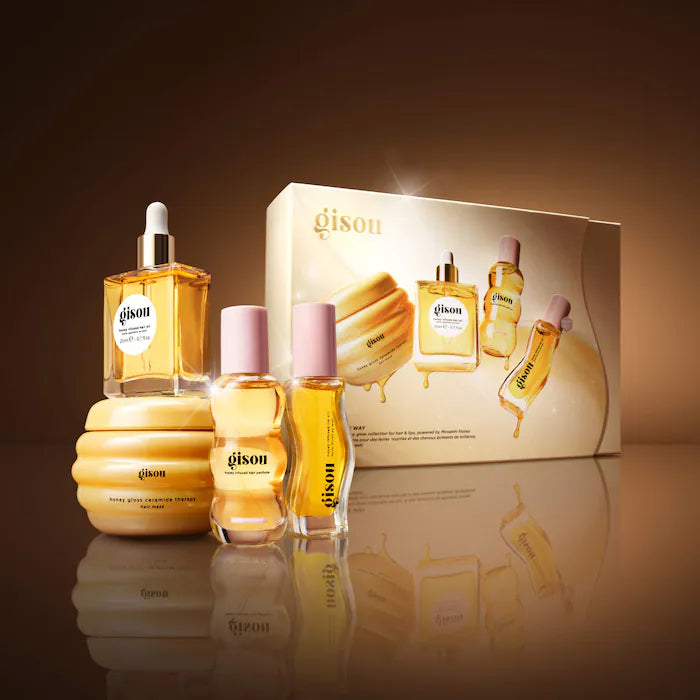 Glow All The Way Hair and Lip Gift Set