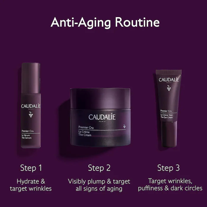 Premier Cru Anti-Aging Routine for Fine Lines and Wrinkles