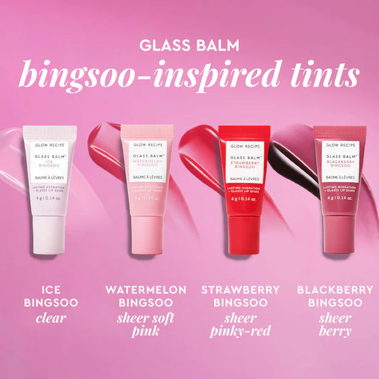 Mini Glass Balm Lip Collection Gift Set