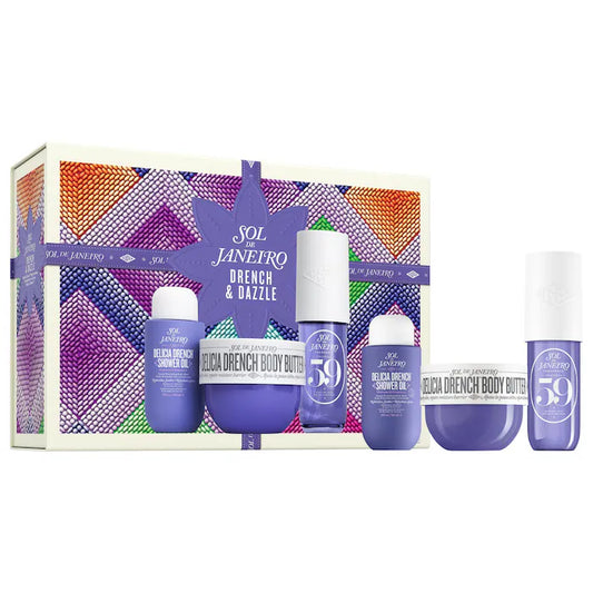 Drench & Dazzle Delícia Drench Body Routine Gift Set