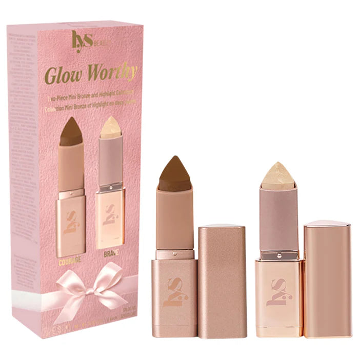 Mini Glow Worthy Light Bronzer and Highlighter 2-Piece Set