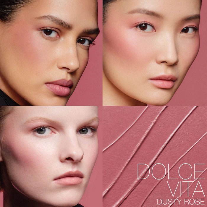 Mini Multiple Soft Blur Blush Stick Set for Cheeks, Eyes, and Lips