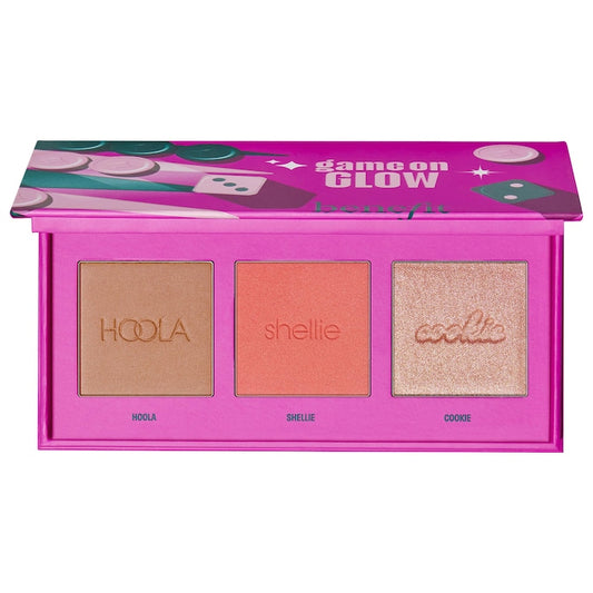 Mini Game On Glow Bronzer, Blush & Highlighter Palette