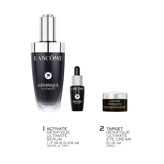 Génifique Ultimate Face Serum & Eye Cream Skincare Gift Set